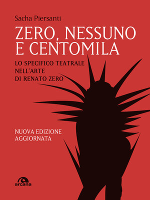 cover image of Zero, nessuno e centomila